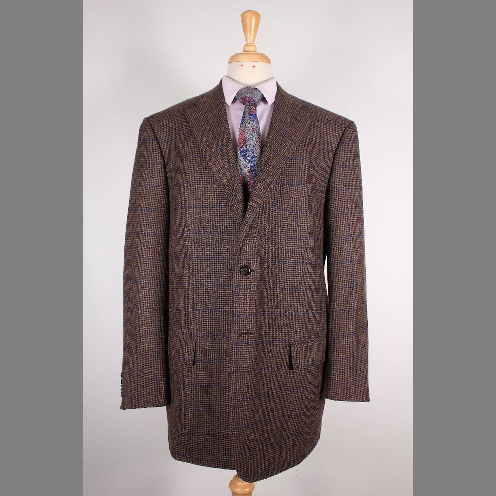 Corneliani 48L Brown Sport Coat B001